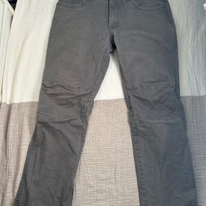 KUHL Rydr Pants Men 35x32 Olive Brown Vintage Patina Dye Outdoor Hiking